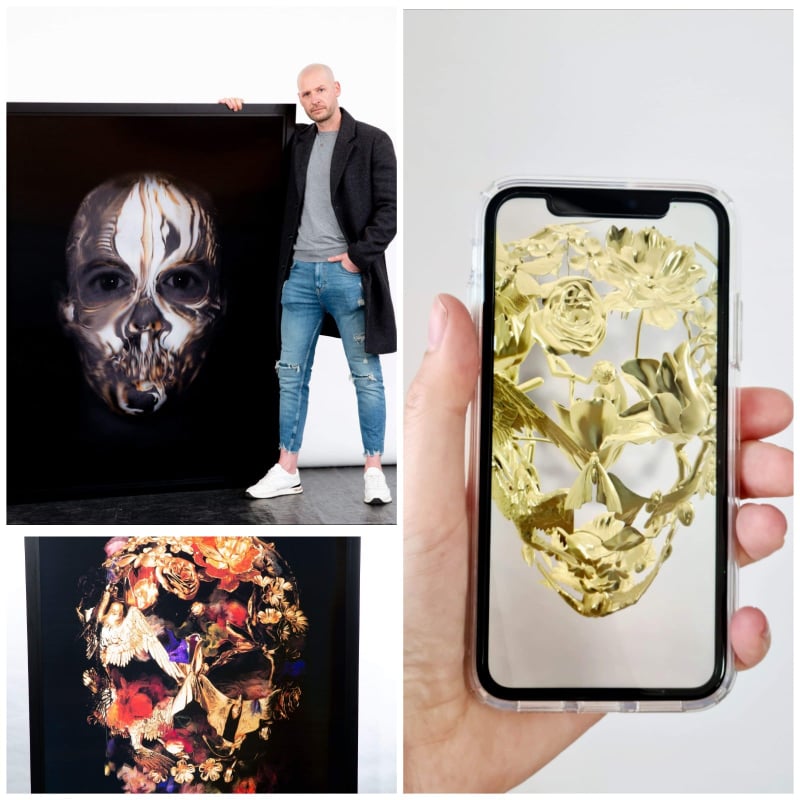 Gary McQueen gives tribute to the late Alexander McQueen with his collection of 3D Grand Lenticular art! 