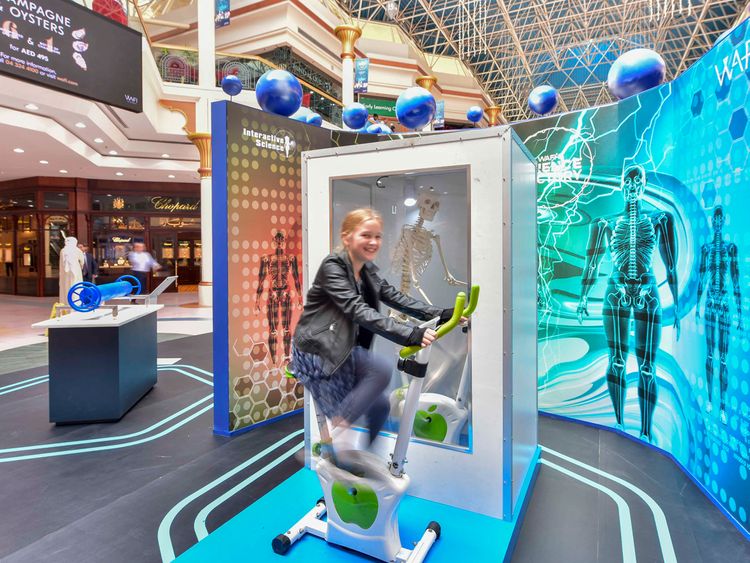 An Exciting Sci-fi Exhibition 'Wonderlab' is taking place at Wafi City Dubai ! 